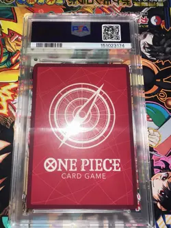 2025 ONE PIECE OP11-A FIST OF DIVINE SPEED ALTERNATE ART #041 NAMI PSA 10 - Image 2