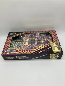 Pokemon Crown Zenith Morpeko V-Union Premium Playmat Collection - Image 5