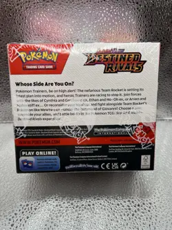 Pokemon Destined Rivals Booster Box (36 Packs) - NEW/Factory Sealed - No Reserve - Image 2
