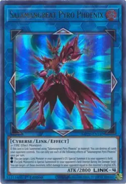 Yugioh! Salamangreat Pyro Phoenix - MP20-EN169 - Ultra Rare - 1st Edition Near M - Image 1
