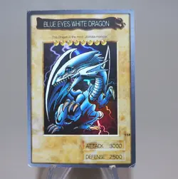 YuGiOh BANDAI Blue Eyes White Dragon Super Initial 1999 #118 EX-VG English k786 - Image 3