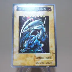 YuGiOh BANDAI Blue Eyes White Dragon Super Initial 1999 #118 EX-VG English k786 - Image 4