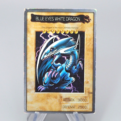 Yu-Gi-Oh BANDAI Blue Eyes White Dragon Super Rare 1998 #118 EX-VG English q673 - Image 1