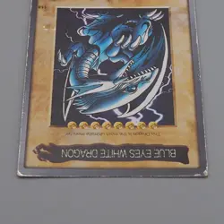 Yu-Gi-Oh BANDAI Blue Eyes White Dragon Super Rare 1998 #118 EX-VG English q673 - Image 3