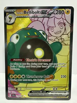 Ionos Bellibolt 172/159 (JTG) Journey Together NM Ultra Rare Pokemon TCG - Image 1