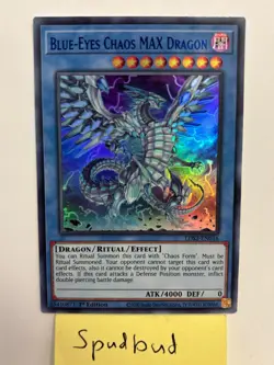 Blue-Eyes Chaos MAX Dragon (Blue) Ultra Rare LDS2-EN016 (LP 1st Edition) - Image 1