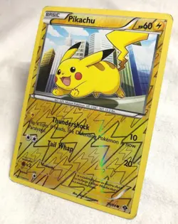 Pikachu - 39/99 - Common Reverse Foil Next Destinies - LP - Image 3