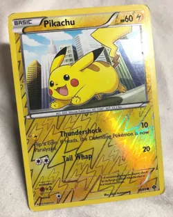 Pikachu - 39/99 - Common Reverse Foil Next Destinies - LP - Image 4