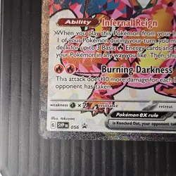 2023 Pokemon SVP Black Star Promo Charizard Ex 56 Full Art Illustration Rare - Image 4