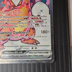 2023 Pokemon SVP Black Star Promo Charizard Ex 56 Full Art Illustration Rare - Image 5