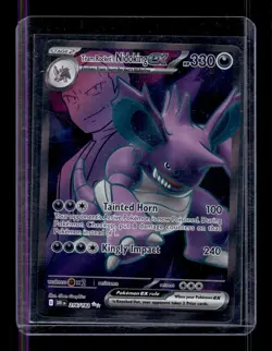 Pokemon Team Rocket's Nidoking ex - 216/182 - SV10: Destined Rivals (DRI) - Image 1
