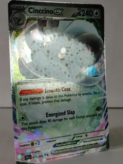 Cinccino ex - double rare - ME: Chaos Rising #073 - POKEMON - NM - A - Image 2