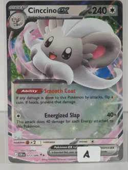 Cinccino ex - double rare - ME: Chaos Rising #073 - POKEMON - NM - A - Image 5