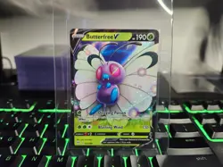 🦋 Butterfree V – 001/189 – Ultra Rare – Darkness Ablaze (2020) NM (Raw) Pokemon - Image 1