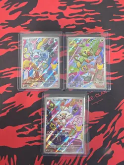 Pokemon TCG First Partner Illustration Collection Series 2 Gen 8 Galar Starters - Image 1