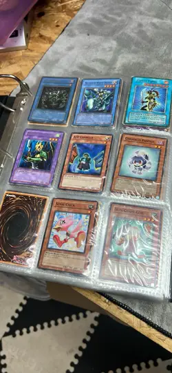 Old School Yugioh Binder With Cards - Image 1