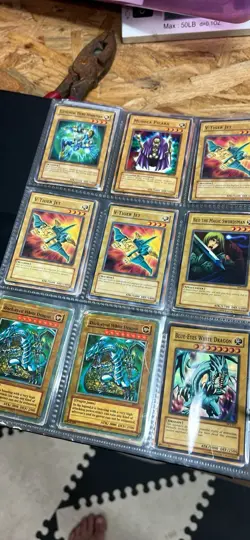 Old School Yugioh Binder With Cards - Image 2