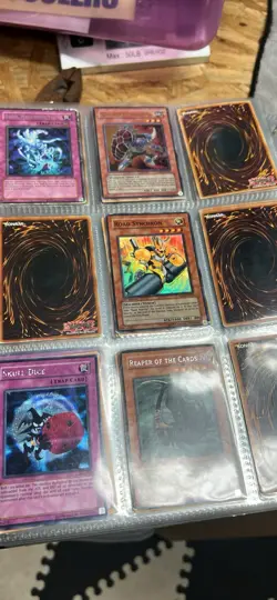 Old School Yugioh Binder With Cards - Image 5
