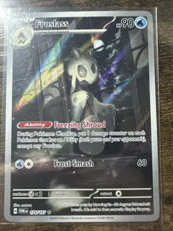 Froslass 174/167 Illustration Rare Twilight Masquerade Full Art Holo Pokemon TCG - Image 1