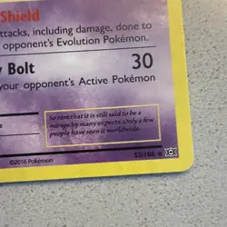 Pokemon TCG Mew 53/108 Evolutions Holo Rare Neutral Shield Psy Bolt 2016 - Image 4