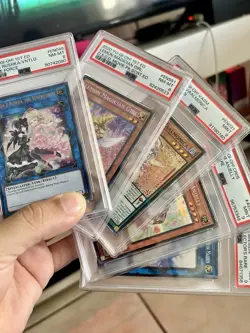 Yu-Gi-Oh! TCG Lot Of 5 PSA Graded Cards Cute Cards Graded 8 And 9 - Image 2