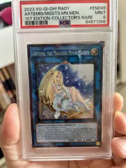 Yu-Gi-Oh! TCG Lot Of 5 PSA Graded Cards Cute Cards Graded 8 And 9 - Image 3