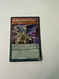 Yugioh - Chaos Emperor, the Dragon of Armageddon - Ultra (Silver) - 1st - BLC1-E - Image 1
