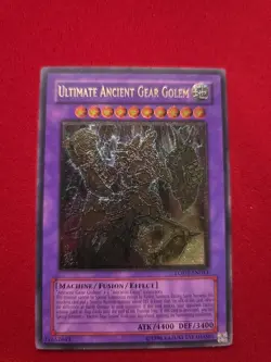Ultimate Ancient Gear Golem LODT-EN043 Unlimited Ultimate Rare NM - Image 1