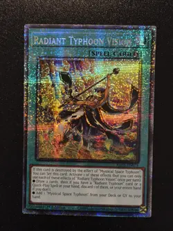 Yugioh! Radiant Typhoon Vision Starlight Rare RA05-EN075 1st Edition NM - Image 1