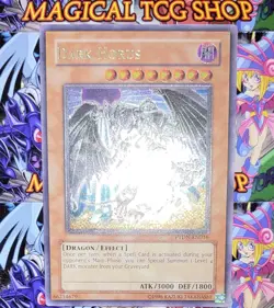 Yugioh Dark Horus PTDN-EN016 Ultimate Rare Konami 2008 - Image 3