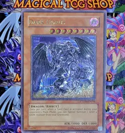 Yugioh Dark Horus PTDN-EN016 Ultimate Rare Konami 2008 - Image 5