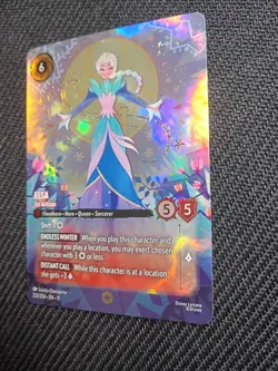Disney Lorcana Winterspell Elsa 233/204 - Ice Artisan (Enchanted) - Image 2