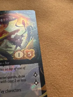 SEE PHOTOS- Disney Lorcana TCG Woody - Jungle Guide Promo Foil 54/P3 - Image 3