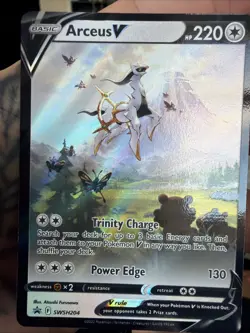 Arceus V Swsh204 Swsh: Sword & Shield Promo Cards Holo - Image 1