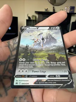 Arceus V Swsh204 Swsh: Sword & Shield Promo Cards Holo - Image 3