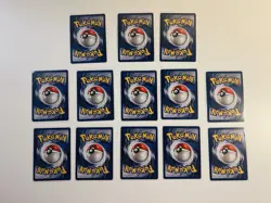 Pokemon TCG French 1st Edition Original Base SET Lot Of 13 Cards - Image 2