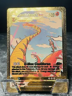 Centiskorch Vmax Gold Display Card Pokemon TCG - Image 1