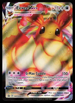 Eevee VMAX SWSH087 Holo Sword & Shield Promo Pokemon Card - Image 1