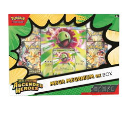 NEW Pokemon Mega Evolutions Ascended Heroes Meganium Ex Box + Eevee Promo Card - Image 3
