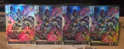 Gundam Card Game Gundam Aerial Heroic Beginnings ST01-006 Playset X4 - Image 1