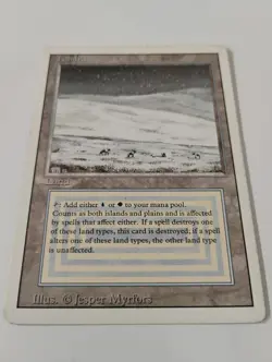 MTG Tundra Revised 3rd Edition #289 Dual Land Rare - Image 3