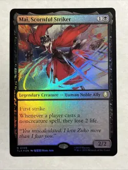 Mai, Scornful Striker Avatar: The Last Airbender Foil - Image 1