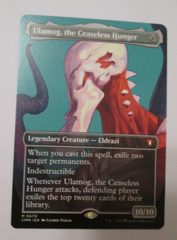 Ulamog, the Ceaseless Hunger (Borderless) Commander Masters Regular - Image 1