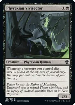 Phyrexian Vivisector 100 MTG NM - Dominaria United - Image 1