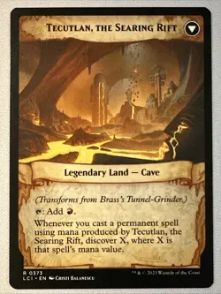 MTG / Brass's Tunnel-Grinder / LCI / #373 / Regular (Extended Art) / Rare / NM - Image 2