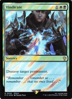 Vindicate (Surge Foil) R Commander: FINAL FANTASY 330 NM - Image 1
