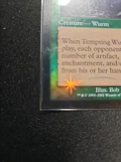 FOIL TEMPTING WURM x1 LP Onslaught MtG - Image 2