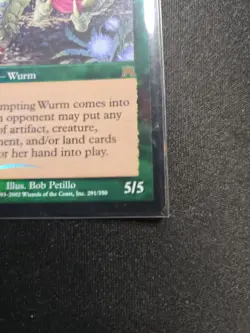 FOIL TEMPTING WURM x1 LP Onslaught MtG - Image 3