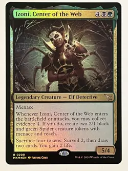 Izoni, Center of the Web Murders at Karlov Manor Foil MTG NM - Image 1