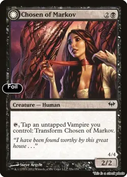 MTG Chosen of Markov [DKA - 55] LP Foil - Image 1